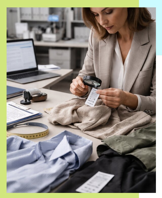 Сертификация одежды и текстиля в Новочеркасске, быстрая экспертиза