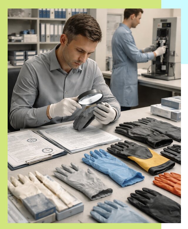 Сертификация перчаток и средств защиты продукции в Новочеркасске