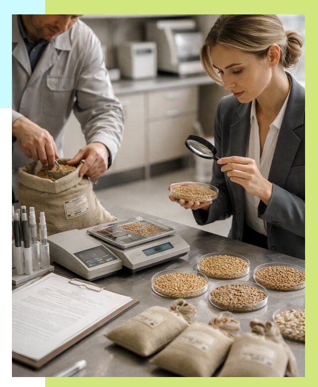 Сертификация зерна в Новочеркасске по цене от 15351 р. | Алешин-Нвч