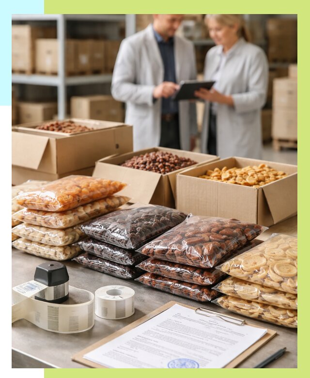 Сертификация сухофруктов в Новочеркасске от 12281 р. | Алешин-Нвч под ключ