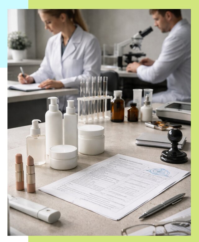 Сертификация косметики в Новочеркасске от 20468 р. - Алешин-Нвч