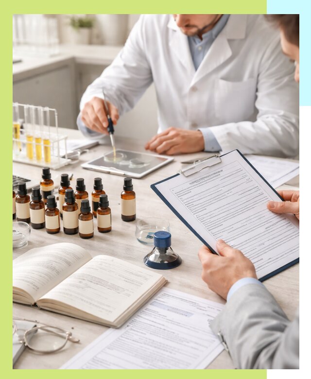 Сертификация эфирных масел и документация качества в Новочеркасске