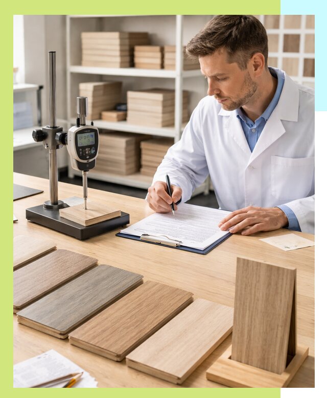 Сертификация ламината с испытаниями и оформлением документов в Новочеркасске