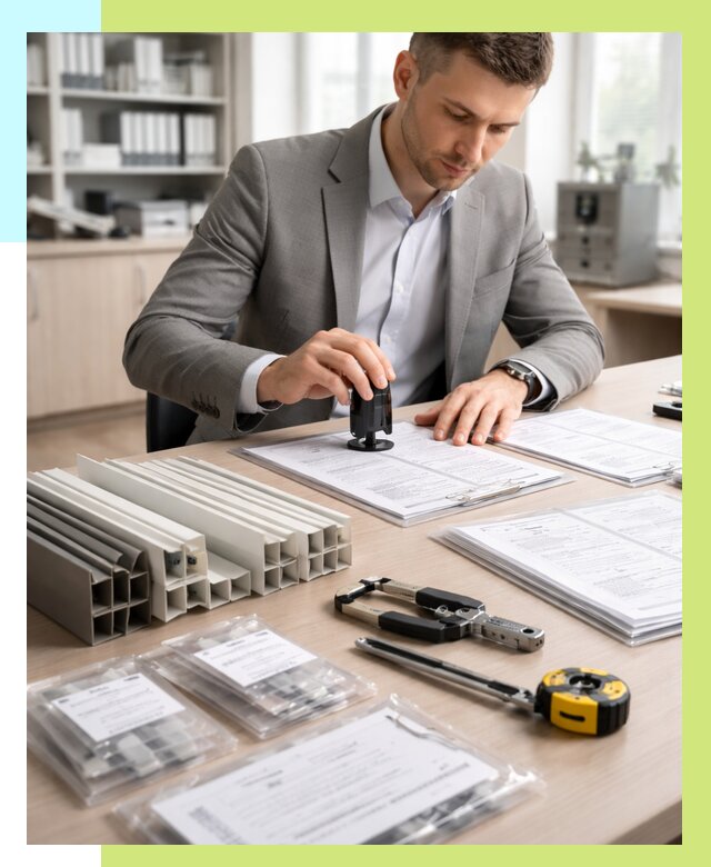 Сертификация ПВХ продукции в Новочеркасске от 8699 р., Алешин-Нвч