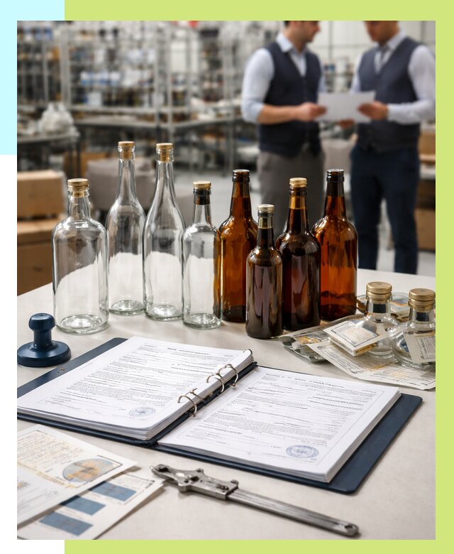 Сертификация стеклянных бутылок в Новочеркасске от 25585 р. | Алешин-Нвч