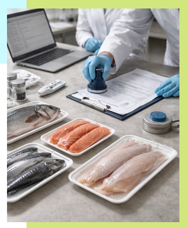 Сертификация рыбы и сертификат в Новочеркасске от 15351 р. | Алешин-Нвч