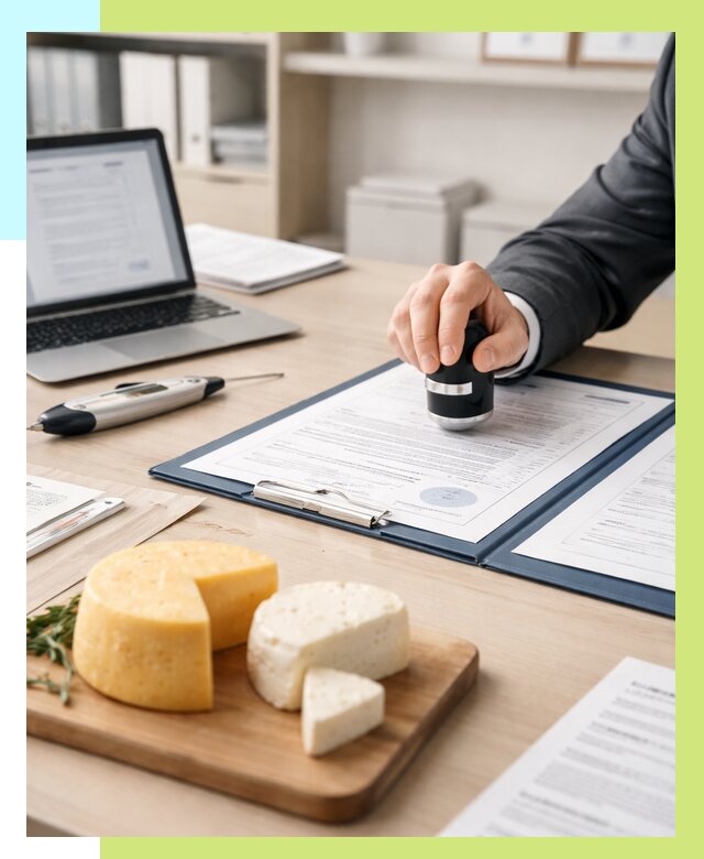 Сертификация сыров в Новочеркасске от 15351 р | Сертификат на сыр Алешин-Нвч