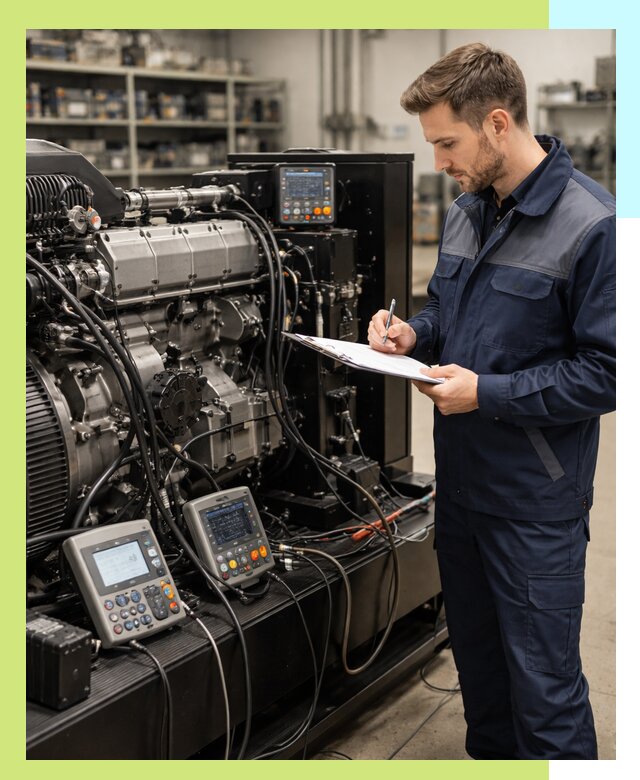 Сертификация дизельных генераторов и их оборудования в Новочеркасске