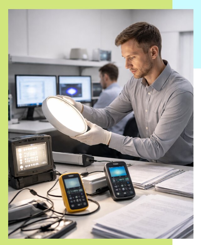 Сертификация светильников в Новочеркасске: испытания и оформление