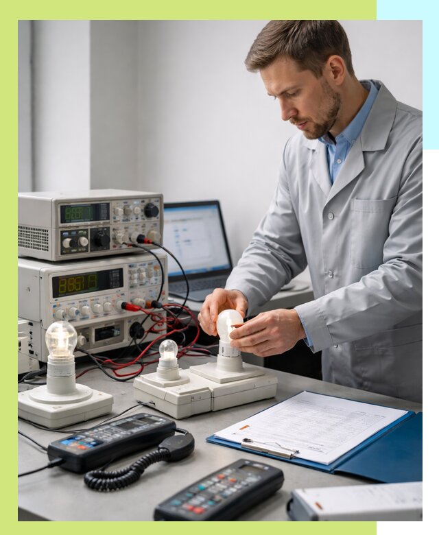 Сертификация ламп и светильников в Новочеркасске по нормативам