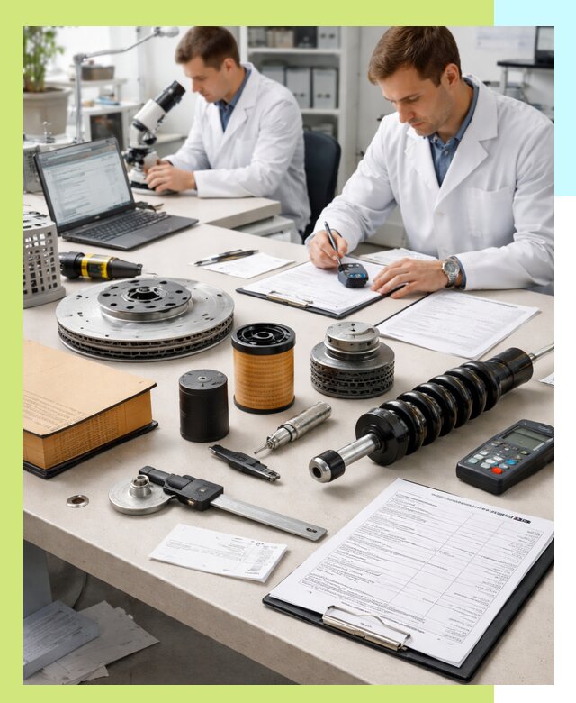 Сертификация автозапчастей и комплектующих в Новочеркасске по ГОСТ