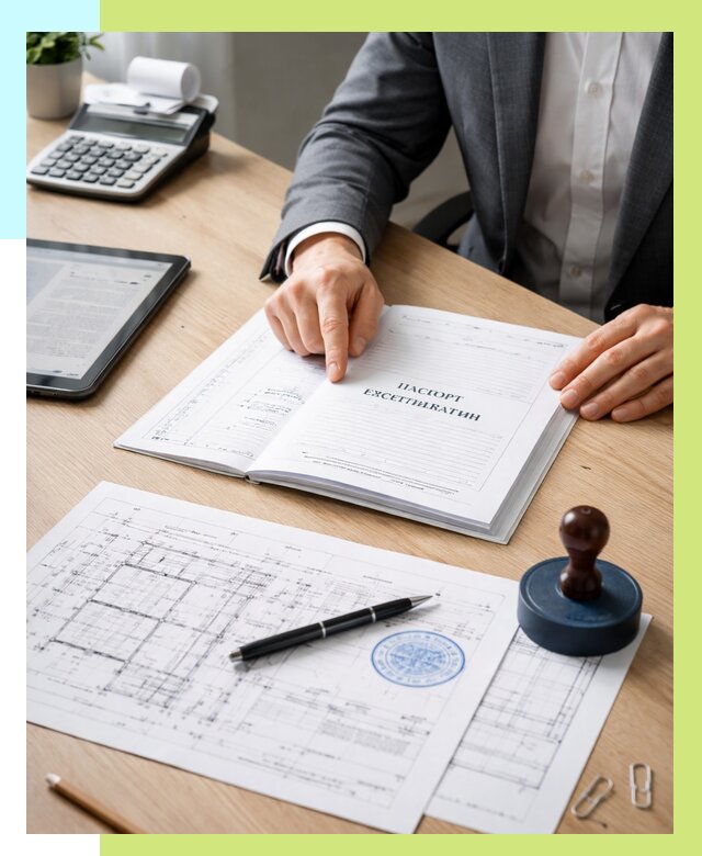 Паспорт эксплуатации в Новочеркасске под ключ от 4605 р. Алешин-Нвч