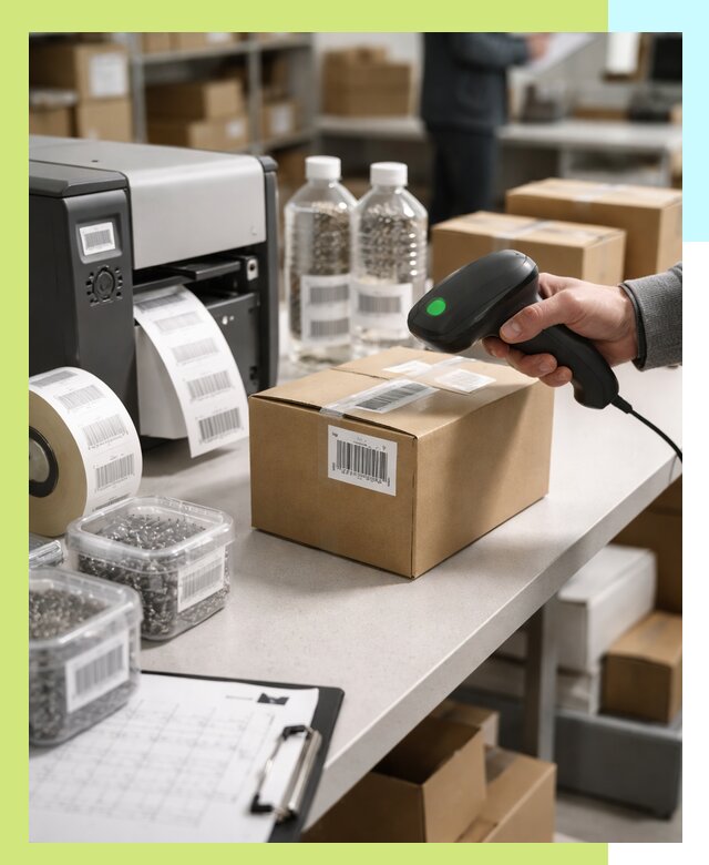 Штрихкодирование продукции и маркировка для продажи в Новочеркасске