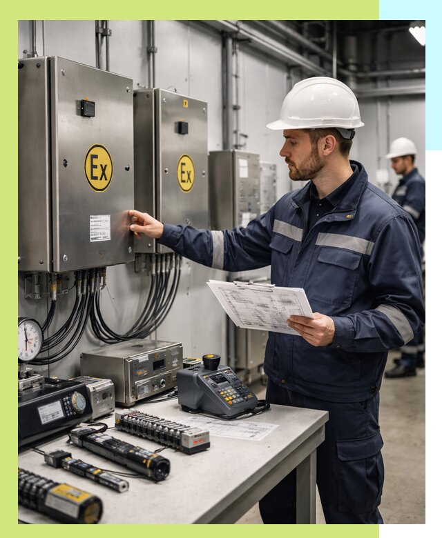 Сертификат взрывозащиты промышленного оборудования в Новочеркасске