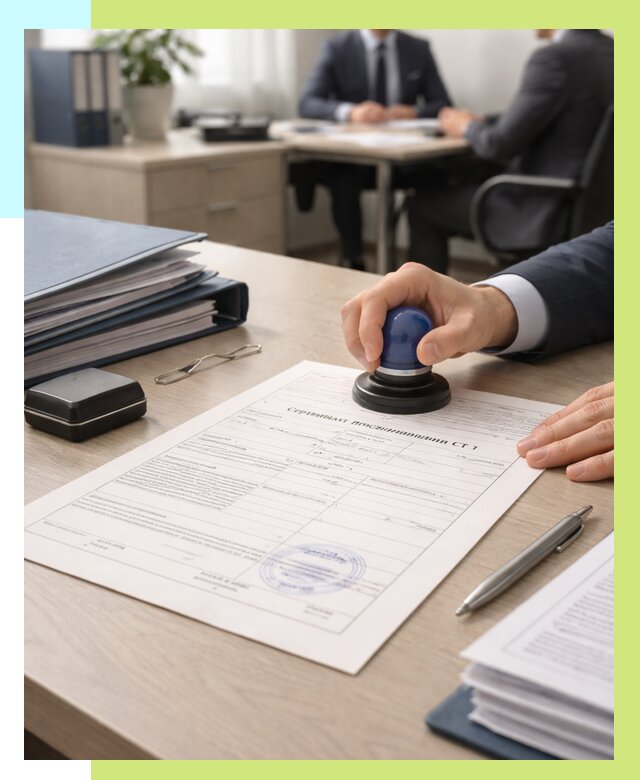 Сертификат происхождения СТ 1 в Новочеркасске от 4605 р. | Алешин-Нвч