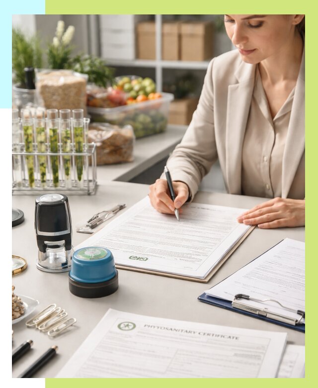 Фитосанитарный сертификат оформить в Новочеркасске от 4605 р. | Алешин-Нвч