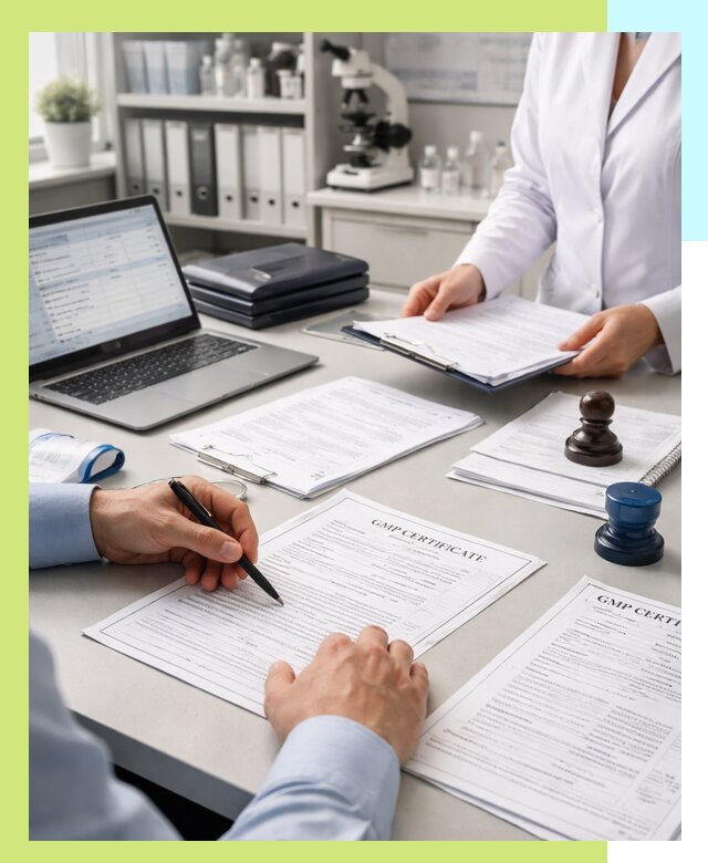 Оформление сертификата GMP в Новочеркасске для фармпроизводства