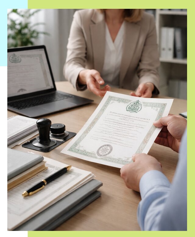 Халяль сертификат в Новочеркасске, получить от 15351 р. | Алешин-Нвч