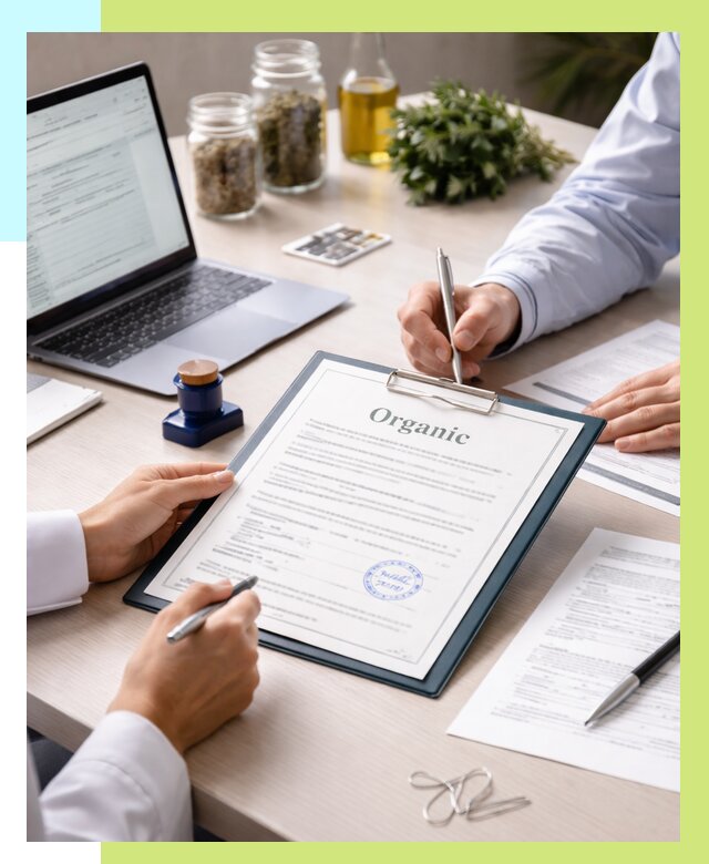 Оформление сертификат органик в Новочеркасске от 30702 р. | Алешин-Нвч