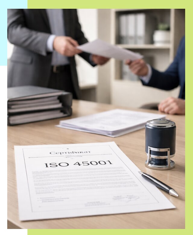 Сертификат ISO 45001 в Новочеркасске под ключ от 46053 р. | Алешин-Нвч