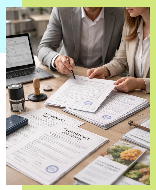 Сертификат ISO 22000 в Новочеркасске от 40936 р. под ключ | Алешин-Нвч