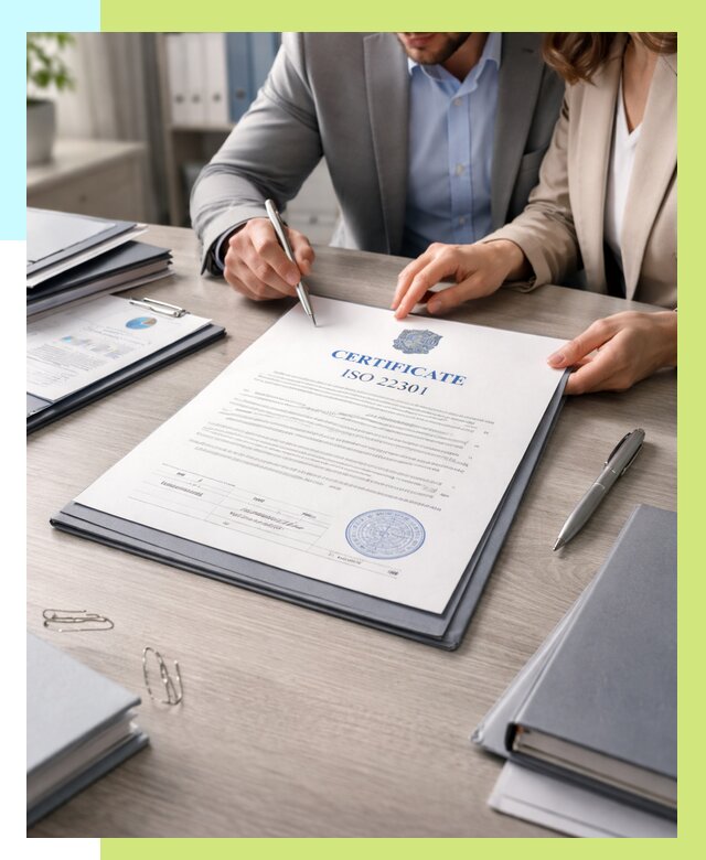 Сертификат ISO 22301 в Новочеркасске от 46053 р. | Алешин-Нвч срочно