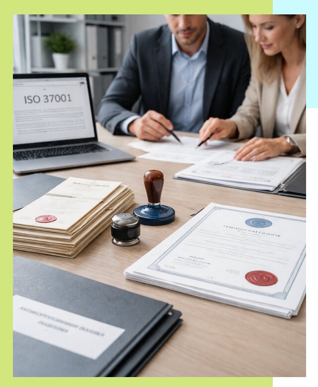 Получение сертификата ISO 37001 по системе борьбы с коррупцией в Новочеркасске